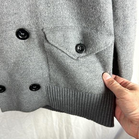 ALPHA MASSIMO REBECCHI 100% Lambs Wool Cardigan Sweater Size: 50- medium - Picture 2 of 16